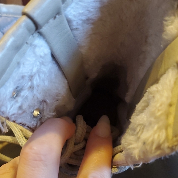 Polo by Ralph Lauren Tan Boots with Rugged High-Top Design - Picture 7 of 8